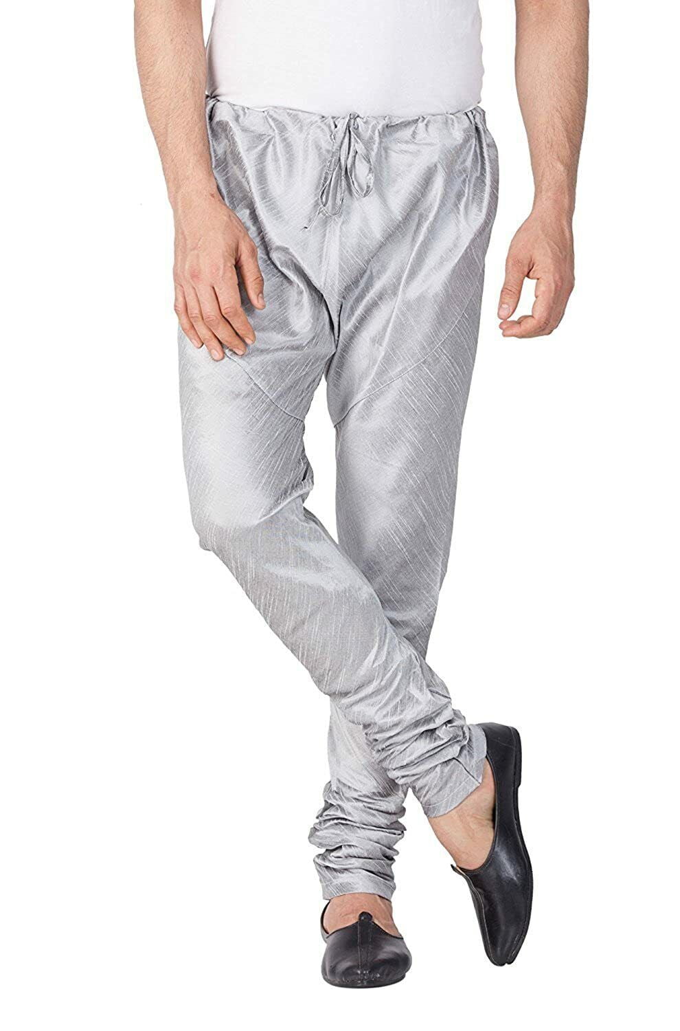 Handloom Cotton Charcoal Grey Tunic Shirt with Charcoal Grey Pajama Pants -  Chamomile Home